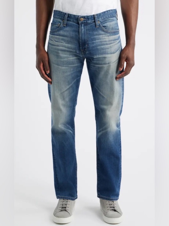 Ag Adriano Goldschmied Other - Ag Adriano Goldschmied Men's Straight Leg Denim Jeans - Blue Wash